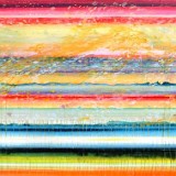 "Cascata di luce" - Acryl auf Leinwand - 150 x 70 cm - 2015 - *